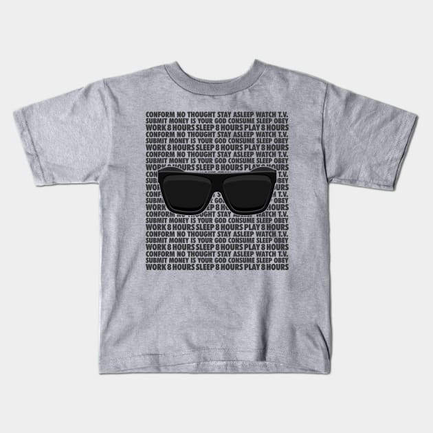 THEY LIVE Kids T-Shirt by Aries Custom Graphics